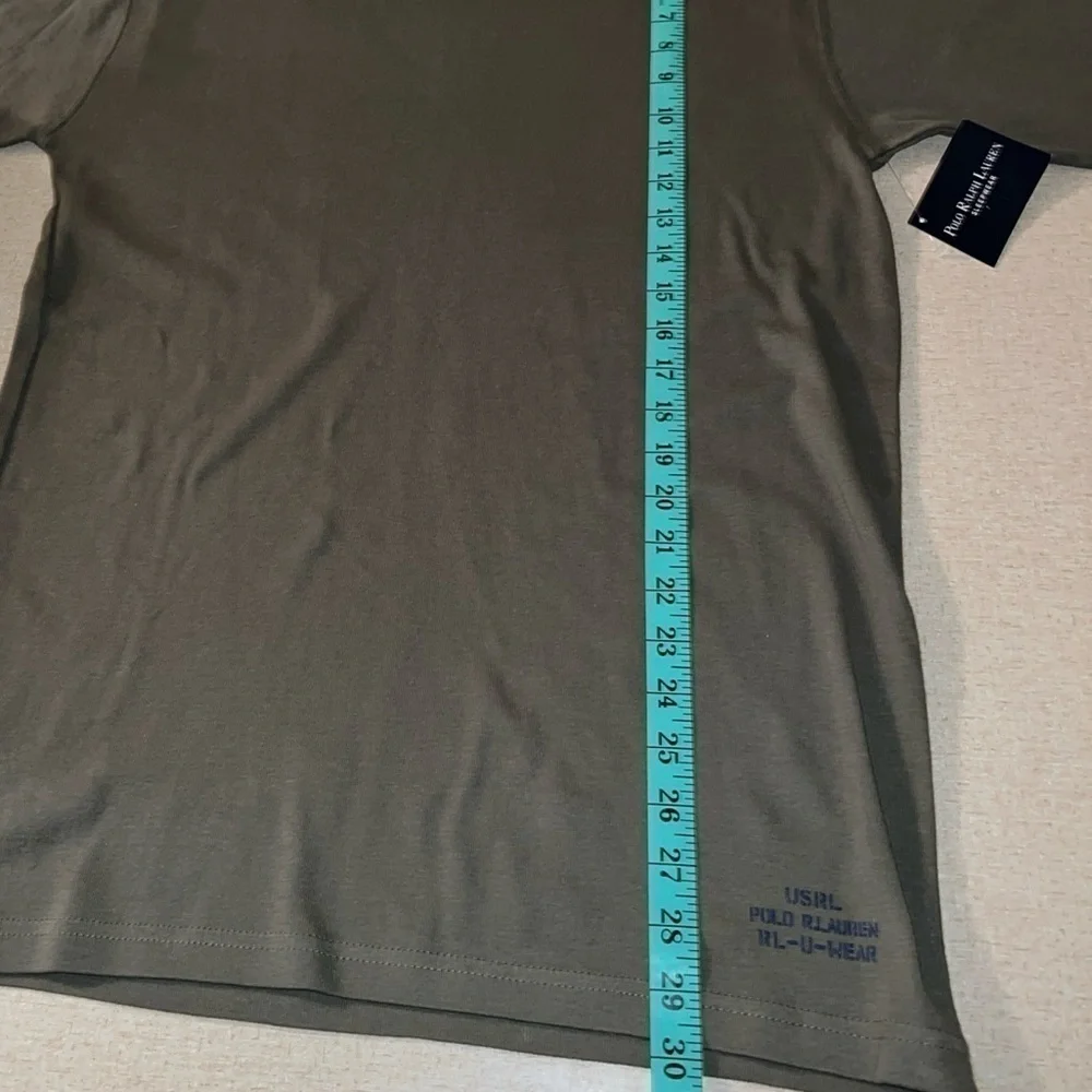 Polo Ralph Lauren Crew Neck T Shirt Sleepwear Mens L Green New W/T.